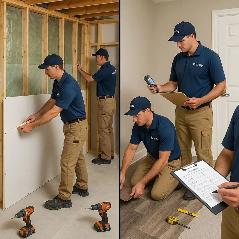 Repairs and Reconstruction process in Farr West, UT